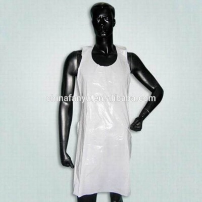 disposable HDPE LDPE plastic apron with different colors